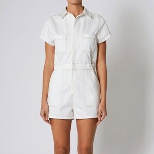 ROLLA'S Hamptons Romper White